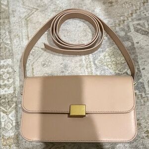 The Curated Classic Shoulder Bag Leather NWOT
